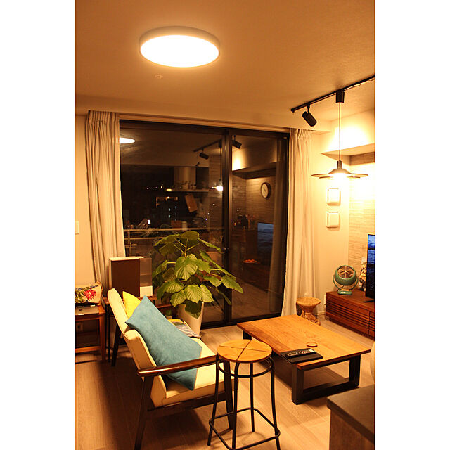 yucahouseのオーデリック-オーデリック 【FLAT PLATE】LEDシーリングライト LED一体型 電球色~昼光色 調光・調色タイプ ~8畳 SH8301LDRの家具・インテリア写真