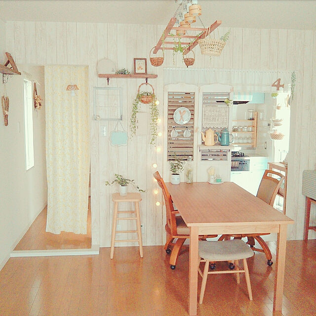 kurumiの-サクラ材ダイニングテーブルの家具・インテリア写真