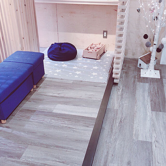 Yukicotoのニトリ-ミニビーズクッションカバー(デニーNV) の家具・インテリア写真