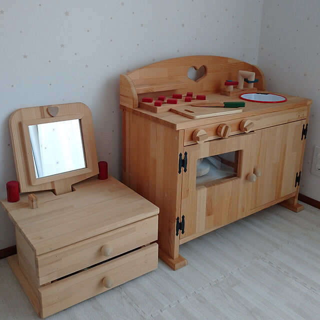 sae87の-【ふるさと納税】手作り木製 ままごとキッチンDHKの家具・インテリア写真