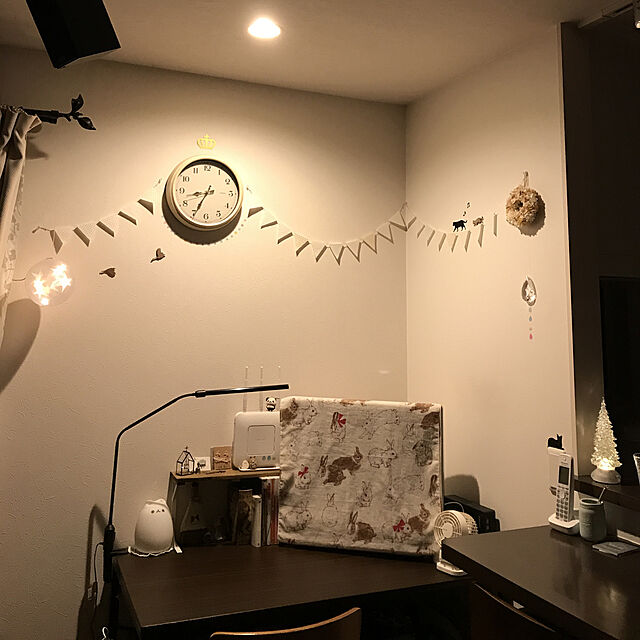 cloversの-萌えニャンコ呼吸ランプ ベッドサイド イル ミネーションライト 24連続照明 間接照明 猫ランプの家具・インテリア写真