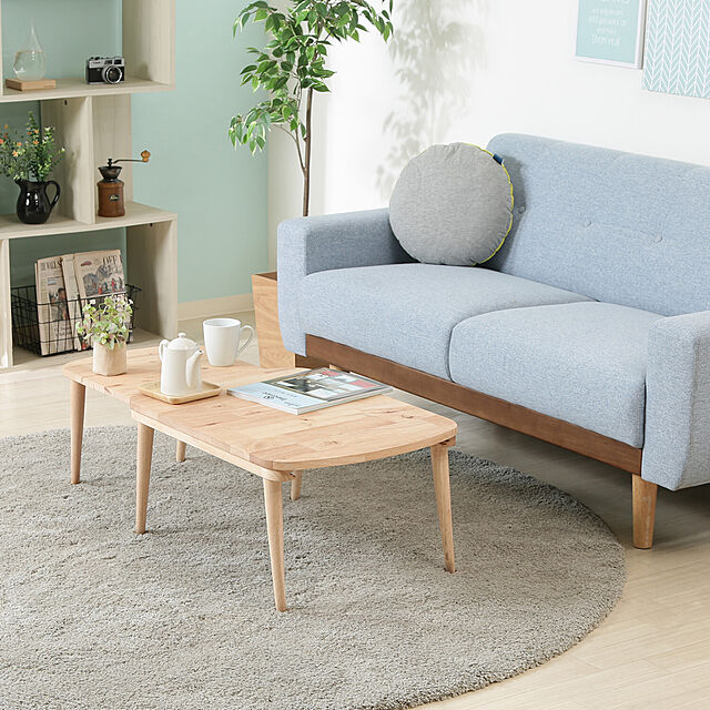 SMB_selectionの不二貿易-ＮａｔｕｒａｌＳｉｇｎａｔｕｒｅ　センターテーブル　ＳＬＩＤＥ　ＭＢＲの家具・インテリア写真