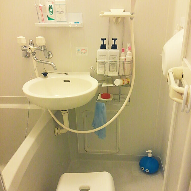 etsumaruの山崎実業-バスラック 山崎実業 TOWER マグネットバスルーム フック 浴室用ラック YAMAZAKI タワー ホワイトの家具・インテリア写真