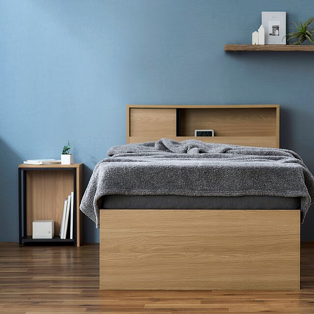 Simple-Styleのアイリスオーヤマ-スライド扉収納ベッド S SDB-Sの家具・インテリア写真