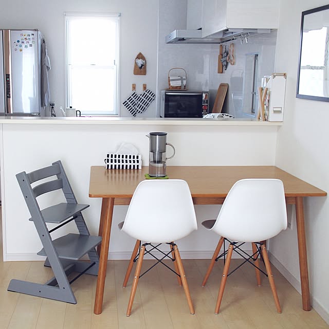 remaの無印良品-オーク材ダイニングテーブル１の家具・インテリア写真