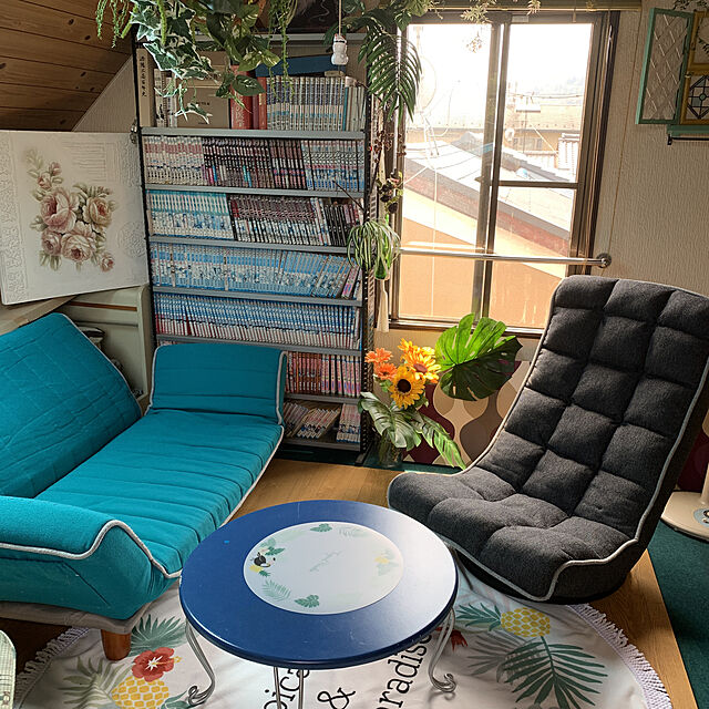 sakuranboのニトリ-カジュアルソファ(ロビン) の家具・インテリア写真