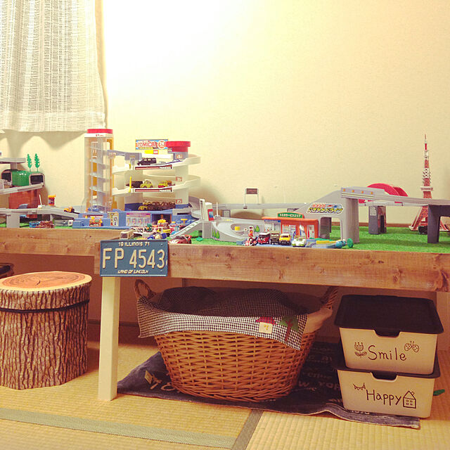 sora-rararaの-トミカ スーパーオート トミカビルの家具・インテリア写真