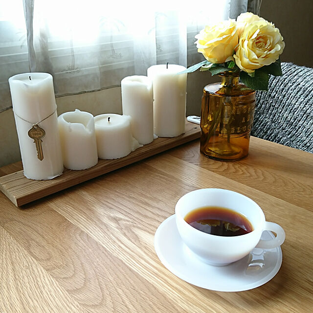 ringoの-優しい乳白色。両手を添えて飲みたくなるミルクグラス コーヒー＆ティーカップ/ホワイト/Homestead(ホームステッド)/HS598の家具・インテリア写真