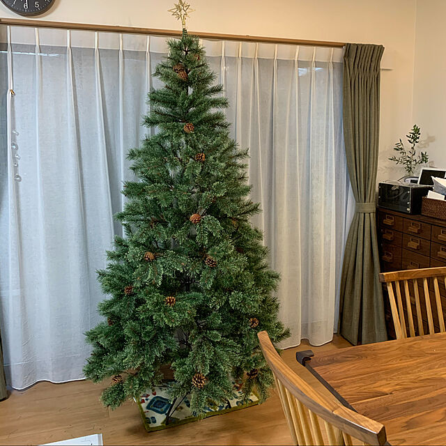 inahoの-トップスターシルバー ゴールド ホワイト クリスマスツリー 3DトップHOLLOWスターの家具・インテリア写真