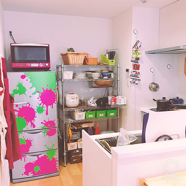 tenkishyokuninのアクア-アクア 272L 3ドア冷蔵庫（ブライトシルバー）AQUA AQR-271D-Sの家具・インテリア写真