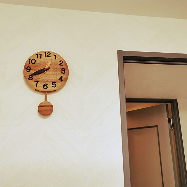 y.kojia79の-手作り木製振り子時計 （18cm）の家具・インテリア写真