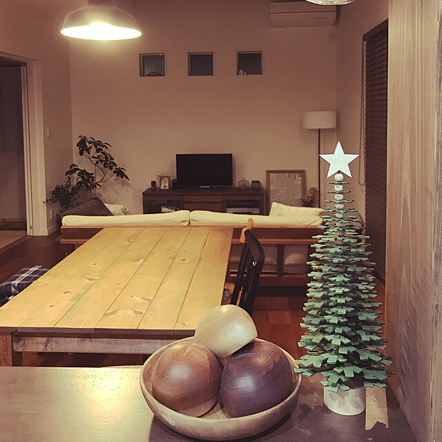 miのニトリ-ウッドミニツリー グリーン の家具・インテリア写真