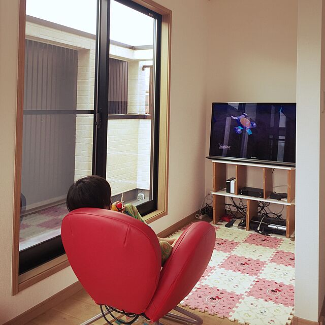 chocomarrowのソニー(SONY)-ソニー 40V型 液晶 テレビ ブラビア KDL-40HX850 フルハイビジョンの家具・インテリア写真