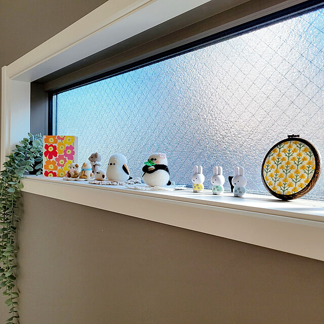 suzuのLECIEN (ルシアン)-LECIEN (ルシアン) 刺しゅうキット 「地刺し」で作る布小物 プチフレームの壁飾り ミモザ 2321の家具・インテリア写真