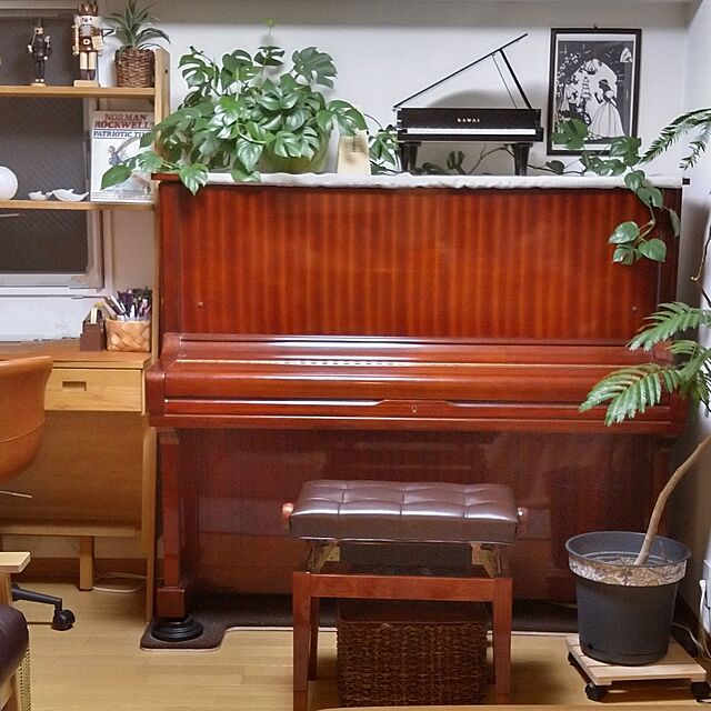 fujifujiの-【無料ラッピングします！】カワイのミニピアノ ミニグランドピアノ ブラック 1141 BK：ブラック トイピアノ 屋根が開く本格タイプです♪ピアノ カワイミニピアノ【辻井伸行】おとをだしてあそぶ 河合楽器製作所 KAWAIの家具・インテリア写真