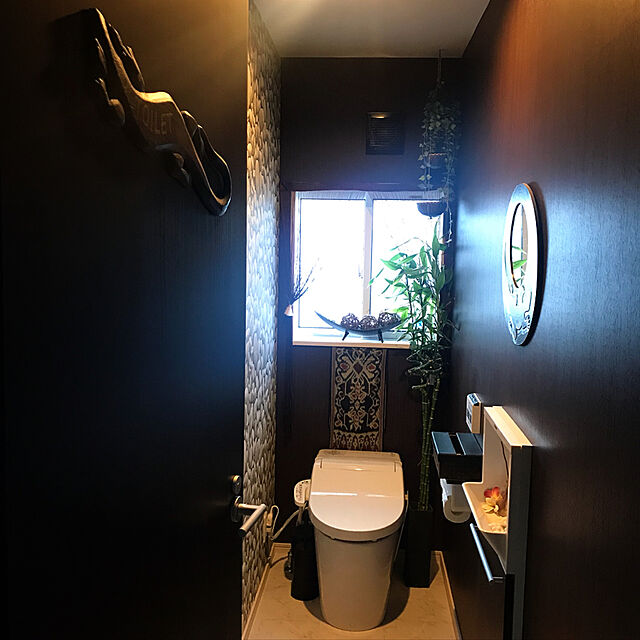 yukikoの藤栄-トイレブラシ ケース付き おしゃれ 日本製 トイレ掃除 ブラシ トイレ掃除用品 ダスパースタイルの家具・インテリア写真