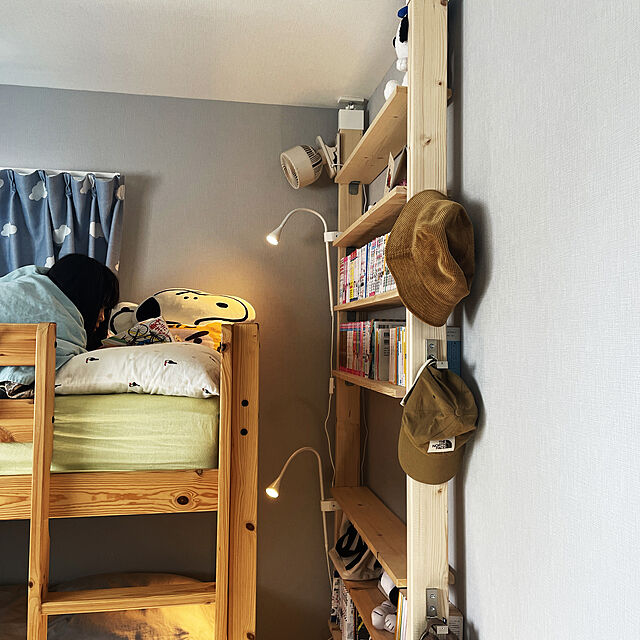 sa-miのイケア-BJÄRNUM ビャーヌム 折りたたみ式フックの家具・インテリア写真