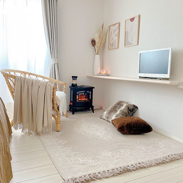 Yuzu-hiのニトリ-QLドライフラワー(テールリード) の家具・インテリア写真