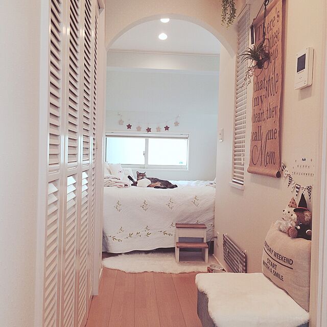 lovecatの-ジュートタペストリーE〈バスロールサインボード／壁掛〉の家具・インテリア写真