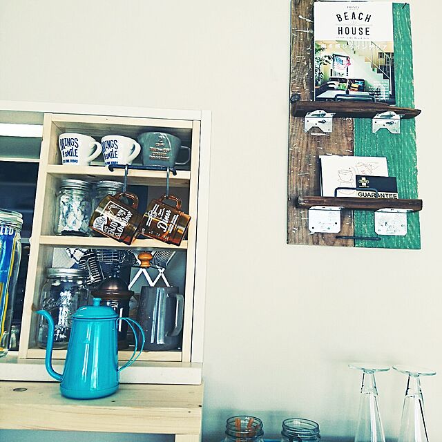 cafe-plageのカリタ-カリタ コーヒーポット 細口 ドリップ専用 0.7L ペパーミントグリーン #52196の家具・インテリア写真