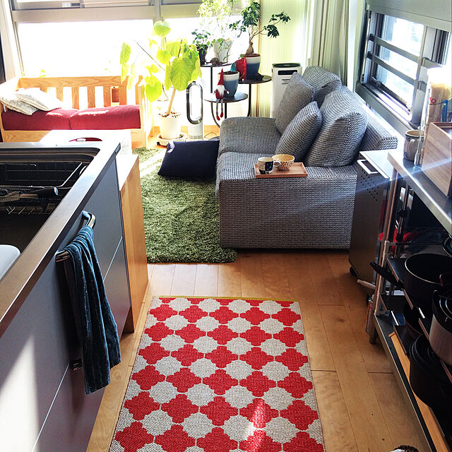 quronekoの-Pappelina パぺリナ マーレ ラグマット  北欧 キッチンマットの家具・インテリア写真