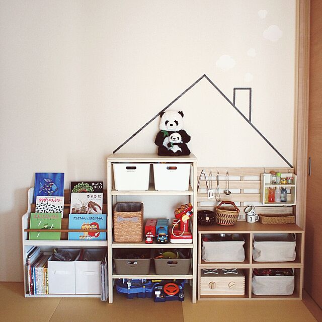 yunohaの無印良品-あそんでしまえるボックス・ガスレンジ型の家具・インテリア写真