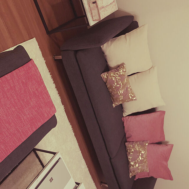 Shocoの-【SALE／70%OFF】Francfranc フラム スロー(ひざ掛け) フランフラン 生活雑貨 ブランケット ピンクの家具・インテリア写真