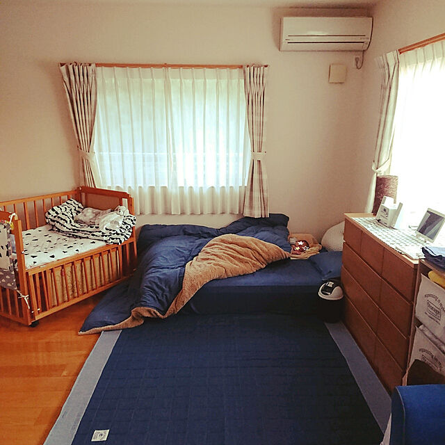 Mのニトリ-掛け布団カバー シングル(リブボア S) の家具・インテリア写真