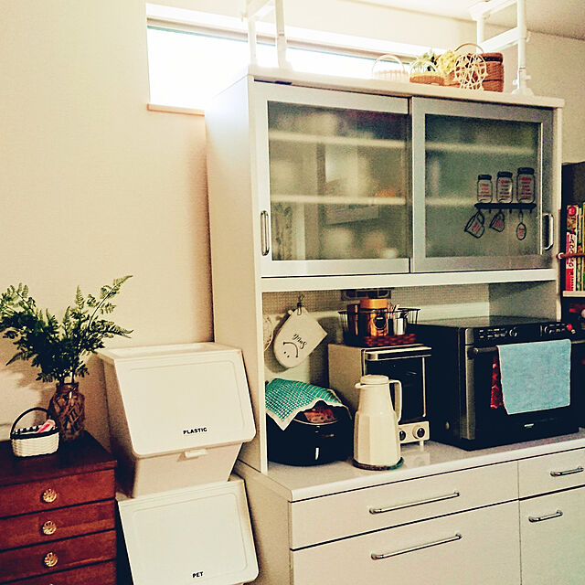 sachiの三栄コーポレーション-ビタントニオ　オーブントースター　［１０００Ｗ／食パン２枚］　ＶＯＴ−２０−Ｂ（ブラウン）の家具・インテリア写真