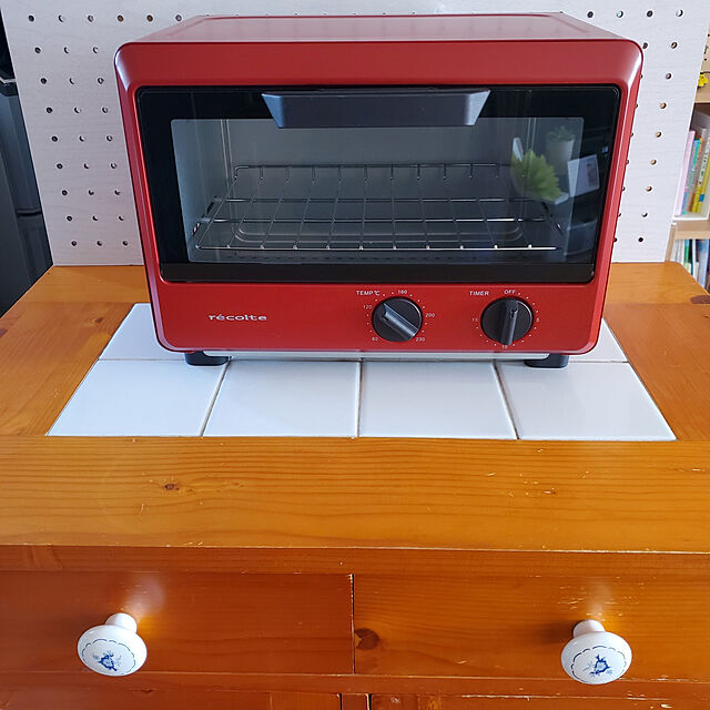 Exa-thanのrecolte-レコルト コンパクトオーブン ROT-1 recolte Compact Oven (レッド)の家具・インテリア写真
