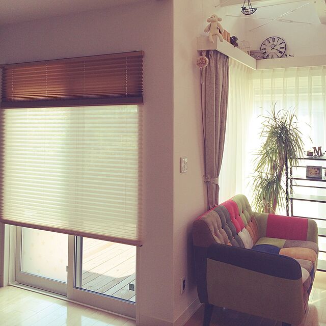 taramamaの-パッチ3Pソファ おしゃれ 明るいの家具・インテリア写真
