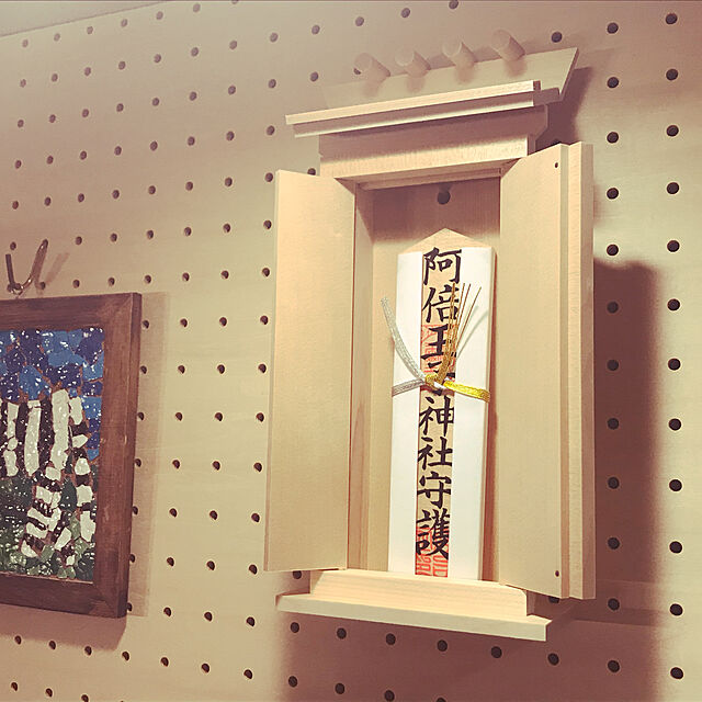 ekkoの-インテリア メンズ 俵田屋 × BEAMS JAPAN / 別注 神棚 小 (お札タイプ)の家具・インテリア写真