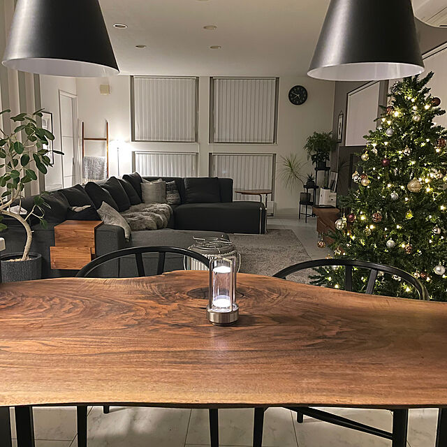 YUKIの-クリスマスツリー 北欧 おしゃれ コンチネンタルツリー180cm オーナメント 飾り なし ヌードツリーの家具・インテリア写真