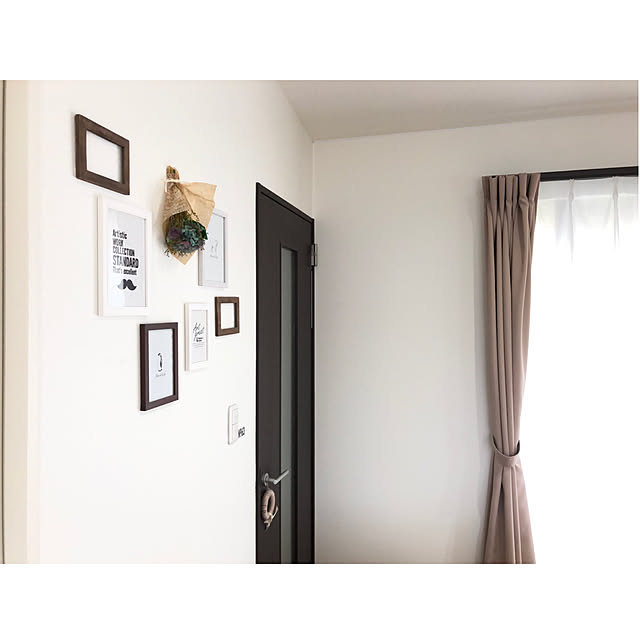 a..yaのニトリ-採光・遮像・50サイズレースカーテン(Nナチュレドット 100X188X2) の家具・インテリア写真