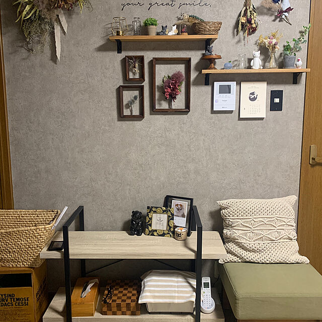 keiの-【ダストボックス No.6 1279】日本製・木製 ゴミ箱(ごみ箱)・フタ付き・ダストボックス・サイドテーブル・おしゃれな雑貨・カラー全2色(ブラウン・ホワイト)の家具・インテリア写真