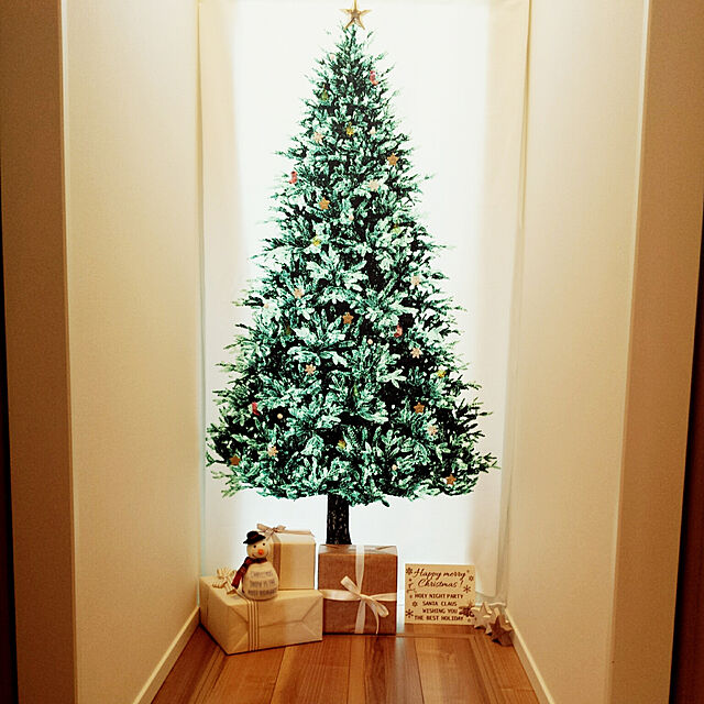 saorinのトーカイ-トーカイ タペストリークリスマスツリーモミの木の家具・インテリア写真