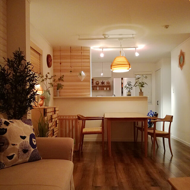arilemaの-ブラインド ウッド 高品質でリーズナブル★バランス付きのウッドブラインド 立川機工製 ウッドブラインドタピオ(Tapio） 　バランスアリ　コードタイプの家具・インテリア写真