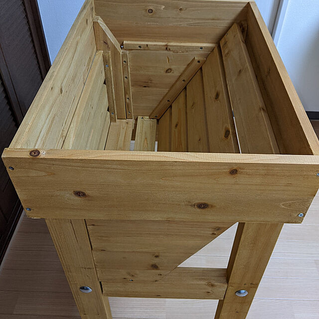 hararanranの-木製菜園プランター ベジトラグ コンパクトミニ 【通販】の家具・インテリア写真