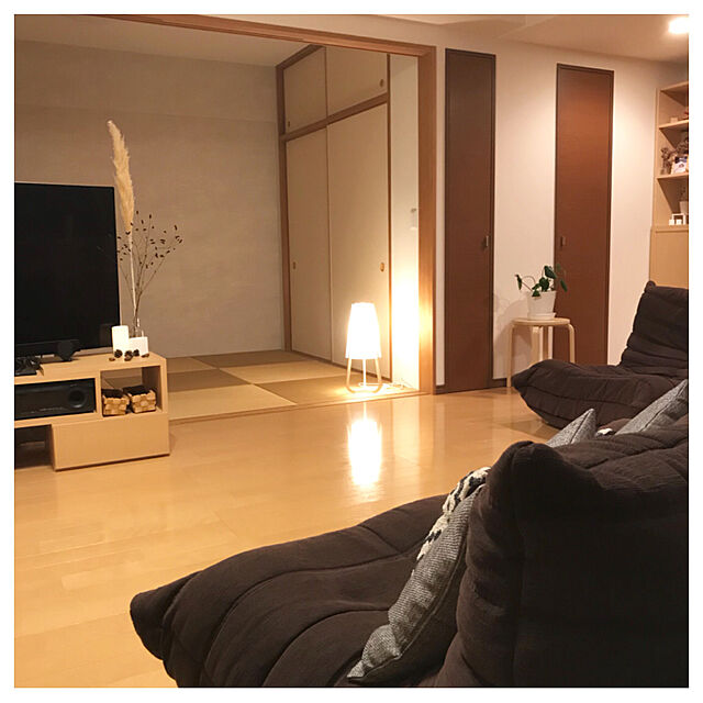 Yoshikoのイケア-LEDブロックキャンドル3個セット, 電池式 ホワイト 　IKEA/イケア STOPENの家具・インテリア写真