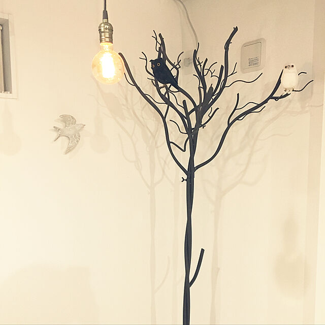 midoriの-Owl Black　【S】 フクロウ ブラック PUEBCO Artificial Birdsプエブコ アーティフィシャルバード122076【あす楽対応_東海】の家具・インテリア写真