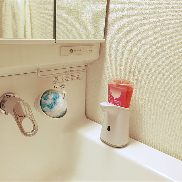 naoの-バスボンくん 洗面台 スッキリ ポンポン ブルー(1コ入)【バスボン】の家具・インテリア写真