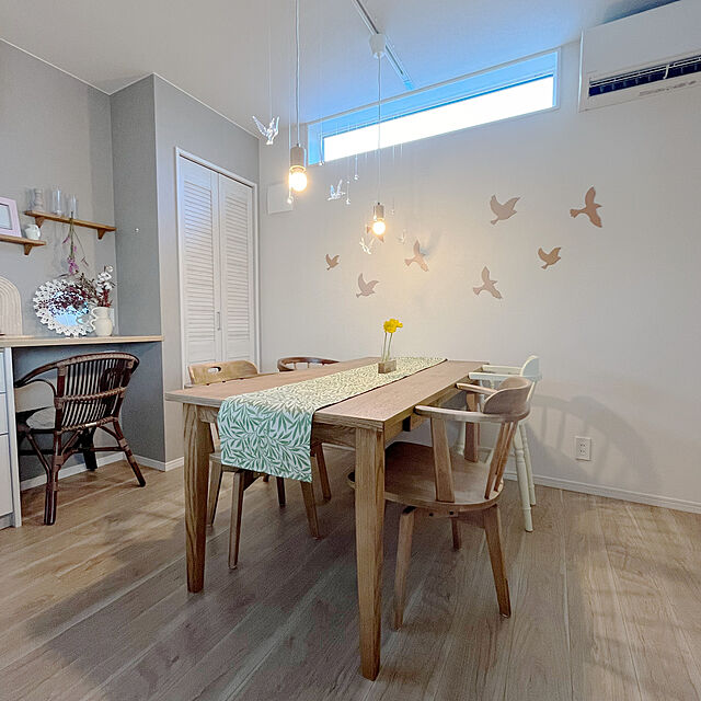 ake_h_mの-noraシリーズ ファッジ ダイニングテーブル 幅160cmの家具・インテリア写真