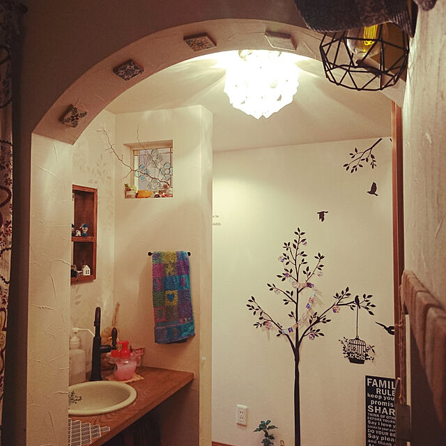 akiの-タオルハンガー アイアン タオル掛け キッチン トイレ 洗面所 おしゃれ 壁 ラウンドバーハンガーの家具・インテリア写真