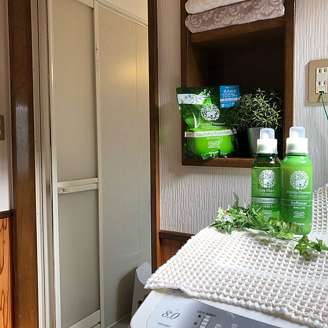 kyoko1124koの-サラヤ ハッピーエレファント 液体 洗たく用 洗剤 コンパクト 600mlの家具・インテリア写真