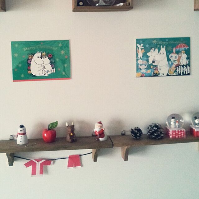 dollの-MOOMIN〈ムーミン〉シリーズクリスマスポストカードの家具・インテリア写真