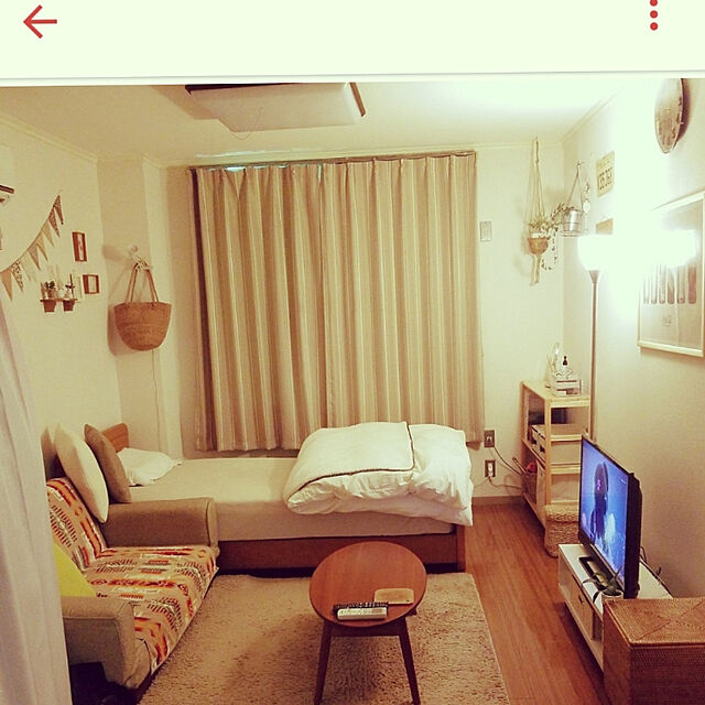 mihoのニトリ-ローボード(ローボードNカトラー80 WH) の家具・インテリア写真