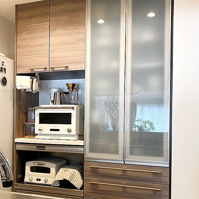 Uraraの-キッチン OXO (オクソー) ステンレスポップコンテナ スモールスクエア (ショート) 1.0Lの家具・インテリア写真