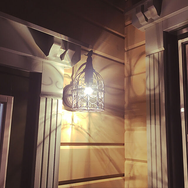 pinkishbluesky479のオーデリック-オーデリック LEDポーチライト 防雨型 白熱灯40W相当 電球色 別売センサ対応 鉄鋳物飾付 鉄錆 OG254037LCの家具・インテリア写真
