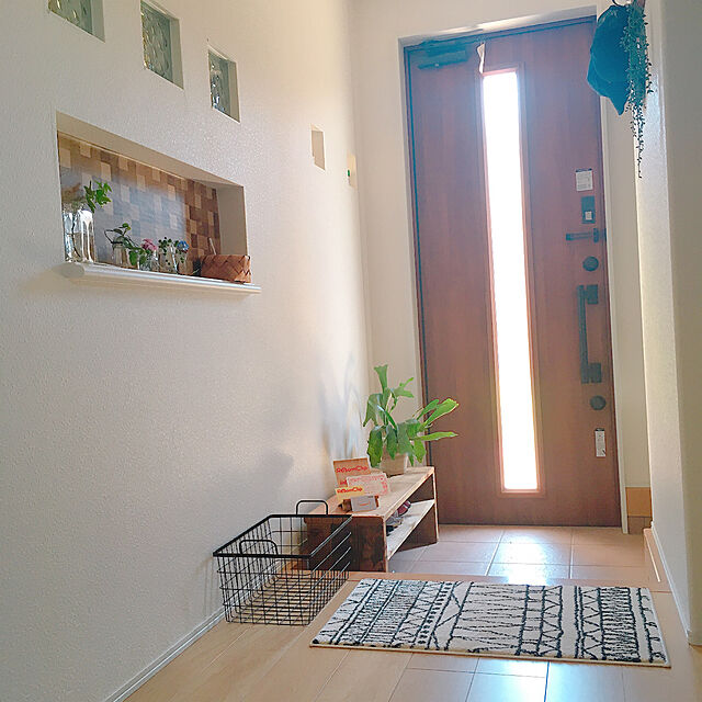 makiの-玄関マット おしゃれ 屋内 北欧 室内 室内用 屋内用 モダン 50ｘ80 滑り止め付き ウィルトン織の家具・インテリア写真