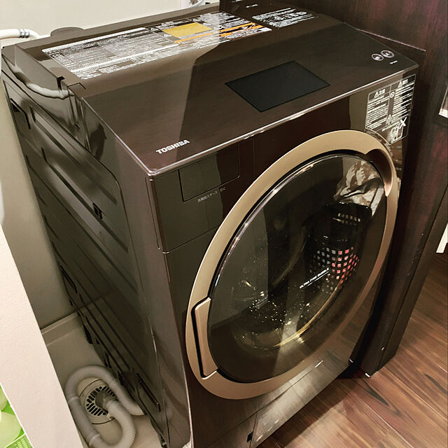 washoの東芝-東芝 TW-127X7L(T) グレインブラウン ZABOON [ドラム式洗濯乾燥機 (洗濯12.0kg/乾燥7.0kg) 左開き ウルトラファインバブルW搭載]の家具・インテリア写真